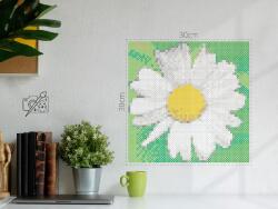Vasalható gyöngyök - Százszorszép Méret: 30x30cm, Opció: Szerszámok nélkül