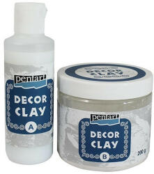 Pentart Decor Clay öntőpor szett 200+80ml 26376 (26376)
