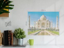  Vasalható gyöngyök - Taj Mahal Méret: 45x60cm, Opció: Szerszámok nélkül