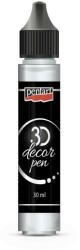  Pentart 3D dekortoll 30ml - Átlátszó kristály (33841)