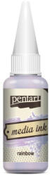 Pentart Média tinta, alkoholos 20ml - Szivárvány 21053 - akrilfestéshez és kontúrozáshoz (21053)