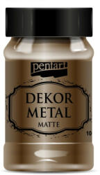 Pentart R-Pentart Dekormetál matt festék 100 ml Csokoládé 35204 (35204)