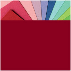 Papelito Barkácskarton A/2 50*70cm, 300g - Bordó/Barolo 300.284/29 - kézimunkához és dekorációhoz (300.284/29)