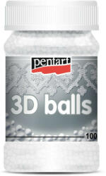  Pentart 3D golyók 100ml, nagy, kb. 5mm 4185 (4185)