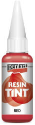Pentart Gyantaszínező fedő tinta 20ml - Piros 40063 (40063)