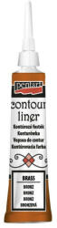Pentart kontúrozó festék 20ml - Bronz 10123 (10123)