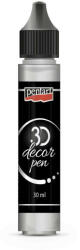  Pentart 3D dekortoll 30ml - Ezüst (33852)