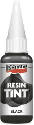Pentart Gyantaszínező fedő tinta 20ml - Fekete 40073 (40073)