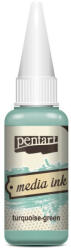  Pentart Média tinta, alkoholos 20ml - Türkizzöld (21037)