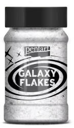 Pentart R-Pentart Galaxy Flakes /pelyhek 15gr - Merkúr fehér 37046 (37046)
