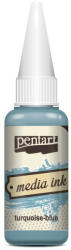  Pentart Média tinta, alkoholos 20ml - Türkizkék (21041)