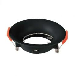 V-TAC Led GU10 Spot Keret kerek beépíthető - fekete - 6633 (6633)