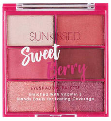 Sunkissed Paleta de farduri SUNKISSED Sweet Berry, 6 Culori, 6 x 2.8 g