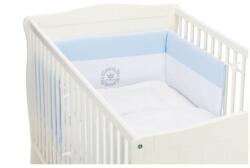 Fillikid Protectie laterale pentru pat lemn Print Blue Fillikid (041-011) - kidiko Lenjerii de pat bebelusi‎, patura bebelusi