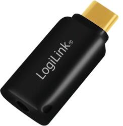 LogiLink ADAPTOR audio LOGILINK USB-C la 3.5 mm jack (M) black "UA0356" (include TV 0.18lei) (UA0356)