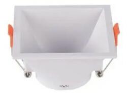 V-TAC Led GU10 Spot Keret négyzet beépíthető - fehér - 6638
