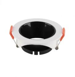 V-TAC Led GU10 Spot Keret kerek beépíthető - fehér + fekete - 6645