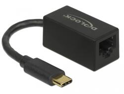 DeLock Adapter SuperSpeed USB (USB 3.2 Gen 1) USB Type-C Gigabit LAN 10/100/1000