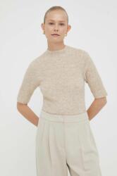 DAY Birger et Mikkelsen gyapjú pulóver női, bézs - bézs XS