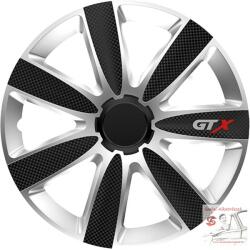  13" Gtx Carbon Black & Silver 13-As Dísztárcsa Garnitúra