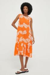 ANSWEAR ruha narancssárga, mini, harang alakú - narancssárga S - answear - 13 785 Ft