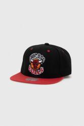 Mitchell&Ness baseball sapka Chicago Bulls fekete, nyomott mintás - fekete Univerzális méret