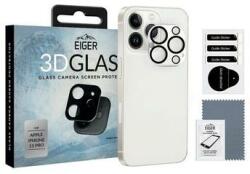 Eiger Folie Eiger 3D Glass Camera compatibila cu iPhone 13 Pro Clear, 9H, 0.33mm (EGSP00790)