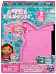 Gabby's Dollhouse Set de joaca Mini casuta breloc, Baby Box cu 5 piese, Gabby's Dollhouse, 20140105