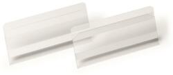 DURABLE Logisztikai zseb, 150x67 mm, fekvő, DURABLE, öntapadó csíkkal, átlátszó (DB118119)