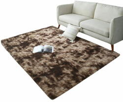 MUVU Puha szőnyeg, plüss, barna, 120x170 cm