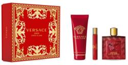 Versace Eros Flame SET: edp 100ml + edp 10ml + tusfürdő gél 150ml férfi parfüm