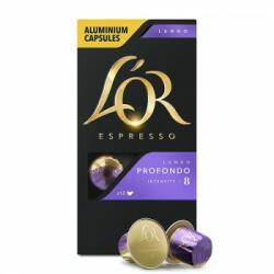 L'OR Capsule cafea, L'OR Espresso Lungo Profondo, intensitate 8, 10 bauturi x 110 ml, compatibile Nespresso