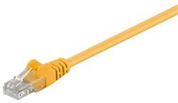 Goobay UTP CAT 5e patch kábel 2 m, sárga (68356)