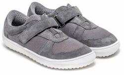 Be Lenka s. r. o Pantofi barefoot din piele pentru copii Joy - gri mărimi copii 25 (13-05120-25)
