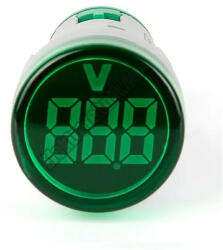  D015GR Digitális feszültségmérő zöld AC 50-500V