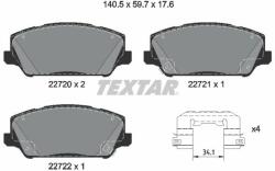 TEXTAR set placute frana, frana disc TEXTAR Q+ 2272001 (2272001)