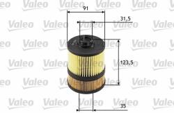 VALEO Filtru ulei VALEO 586549 (586549) - automobilus