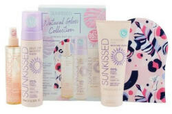 Sunkissed Set autobronzare, Sunkissed, Natural Glow Collection Gift Set, cu spuma autobronzanta Dark