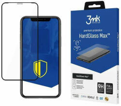 3mk HardGlass Max iPhone 11 Pro 5, 8" fekete teljes képernyős üveg kijelzővédő fólia