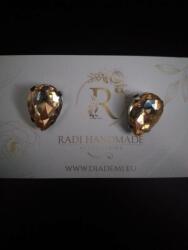 Radi handmade Стилни обици със златист камък (465 Рћ)