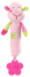 Babyono Писукаща играчка с гризалка Babyono - Овца розова (5901435409312-розов)