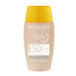 BIODERMA Photoderm Fluid Nude Touch Mineral cu SPF50+ foarte deschis , 40 ml