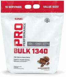 GNC Pro Performance Bulk 1340, Gainer Cu Proteina Si Carbohidrati, Cu Aroma De Ciocolata, 5443 G