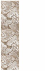 Flair Rugs Бежова пътека 60x230 cm Marbled - Flair Rugs (503119369215)
