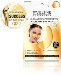 Eveline Cosmetics Comprese pentru ochi cu Hydrogel 24K Gold 3in1, Eveline