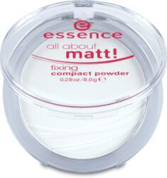 Essence Cosmetics All about matt! fixing pudră compactă, 8 g