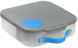  Caserola compartimentata LunchBox, Gri cu Albastru, Bbox Set pentru masa bebelusi