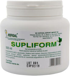 Hofigal Gel intretinere corporala Supliform, 500 ml, Hofigal