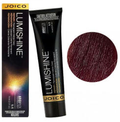 Vopse de par permanenta profesionala Joico Lumishine Permanent Creme 4RRV 74ml