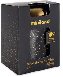 MINILAND Termos pentru mancare solida, Deluxe Gold, 280 ml, Miniland